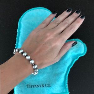 Tiffany and Co silver ball bracelet